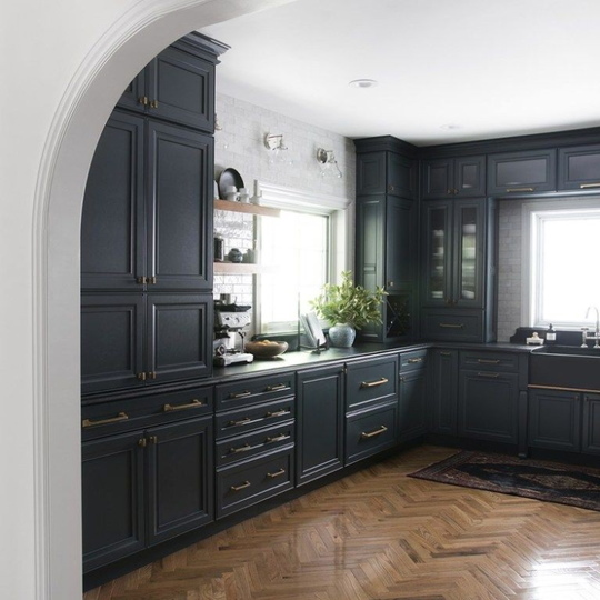 Арка вместо двери на кухне: форма, дизайн, материалы #55