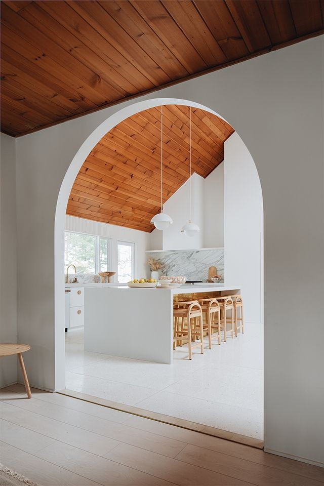 Красивые арки на кухню вместо двери: фото, идеи