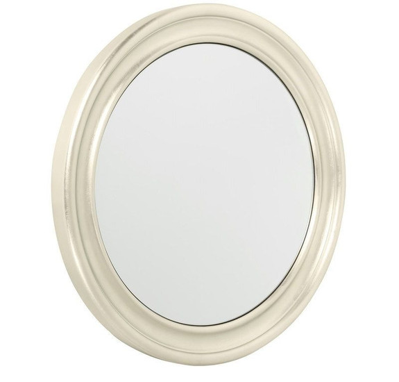 Зеркало круглое отделка серебряное напыление FB.CH.PL.657