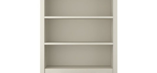 Книжный шкаф отделка бежевый матовый лак FB.BC.SL.682