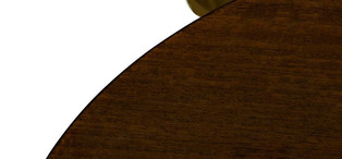 Приставной столик Claire отделка глянцевый эвкалипт Crystal, цвет металла золото FB.ST.CR.4