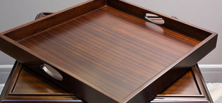 Приставной столик отделка шпон махагона C FB.ST.MES.392