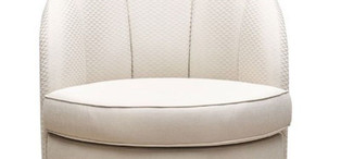 Кресло Hamptons отделка ткань кат 1, цвет металла хром FB.ACH.HS.57