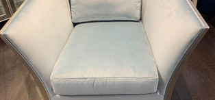 Кресло отделка серебро A-L, ткань BNSL-79711-60 FB.ACH.MD.669