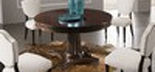 Обеденный стол (раздвижной) отделка шпон вишни C FB.DT.MES.28