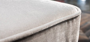 Стул отделка серебро A-L, ткань серебристо серый велюр FB.CH.RIM.701